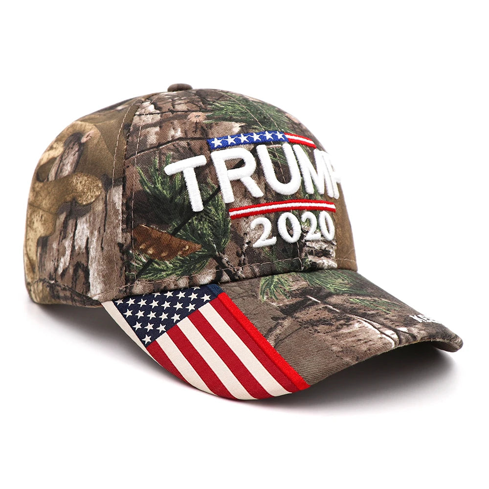 Donald Trump 2020 Changed to 2024 Camouflage Cap