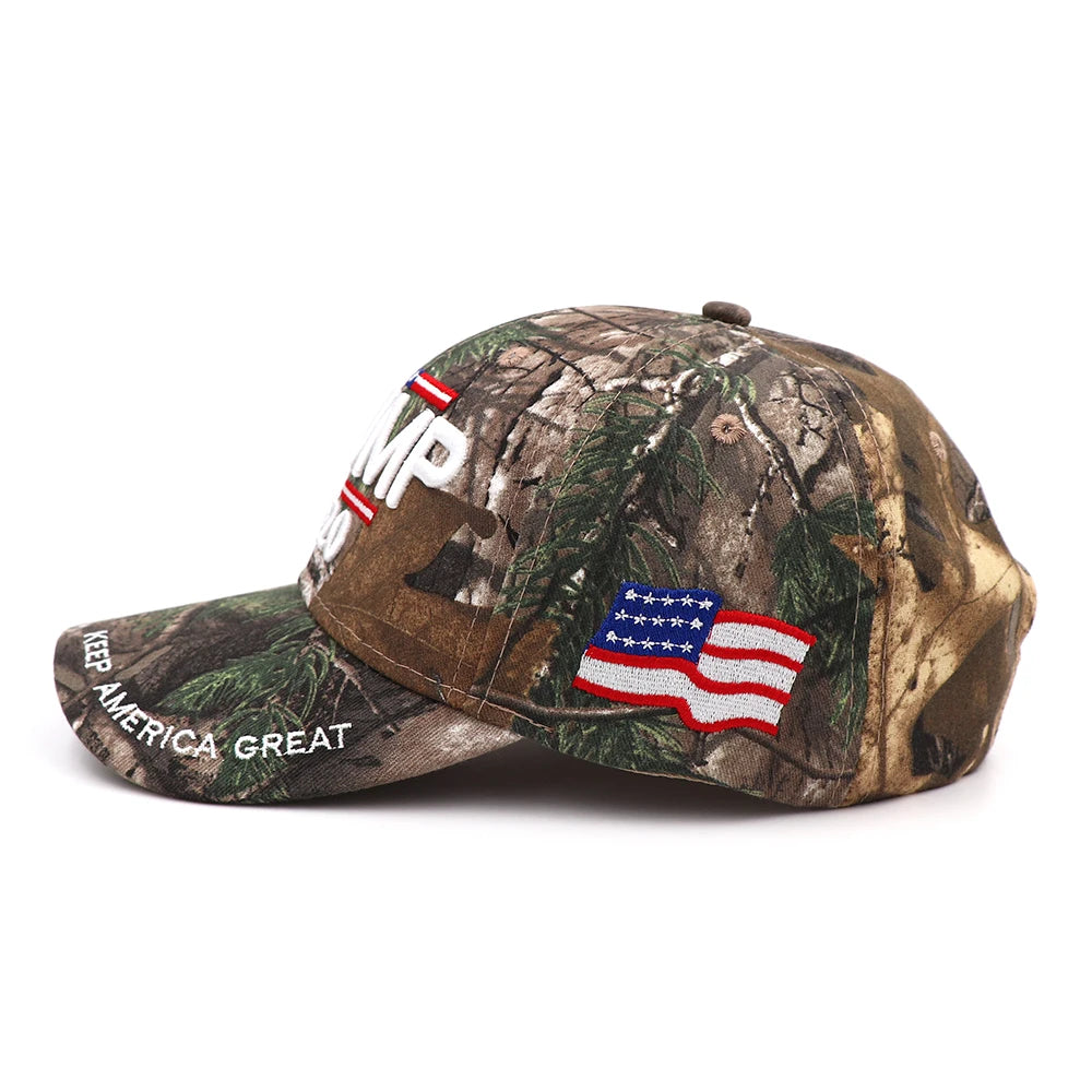 Donald Trump 2020 Changed to 2024 Camouflage Cap