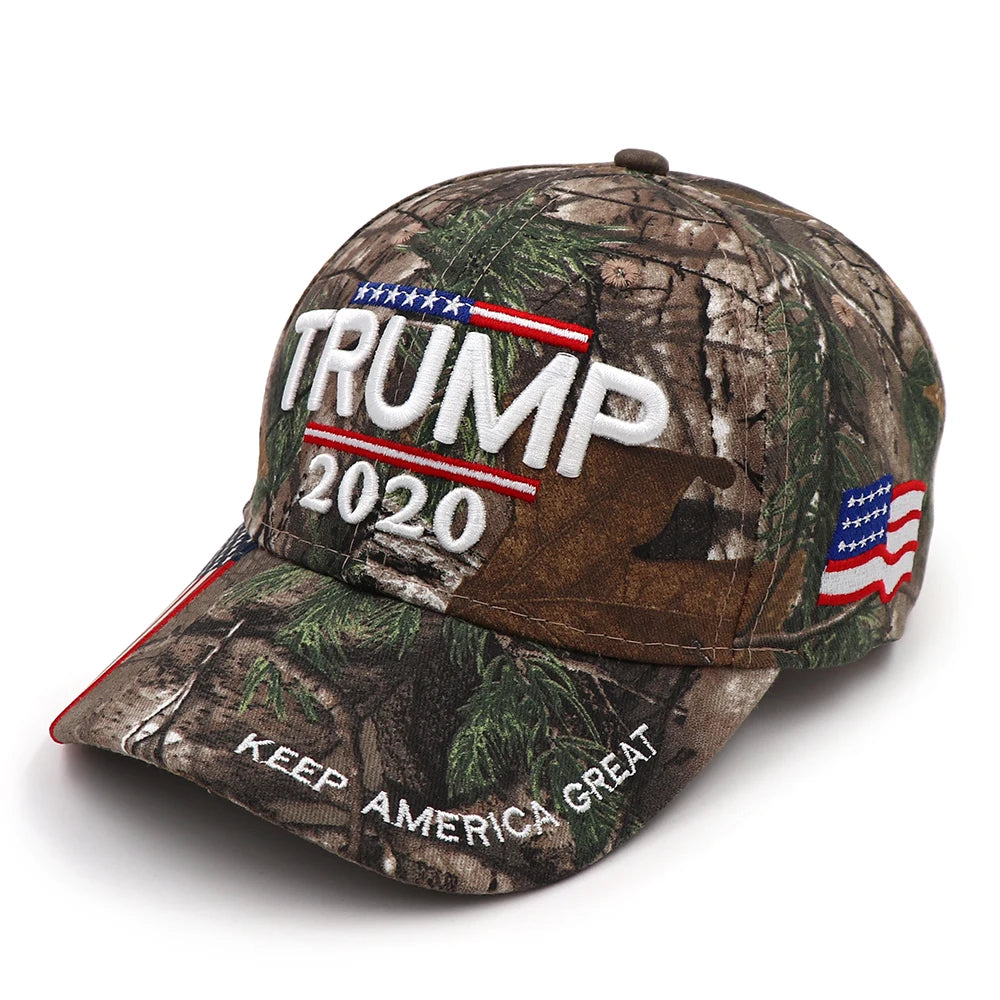 Donald Trump 2020 Changed to 2024 Camouflage Cap