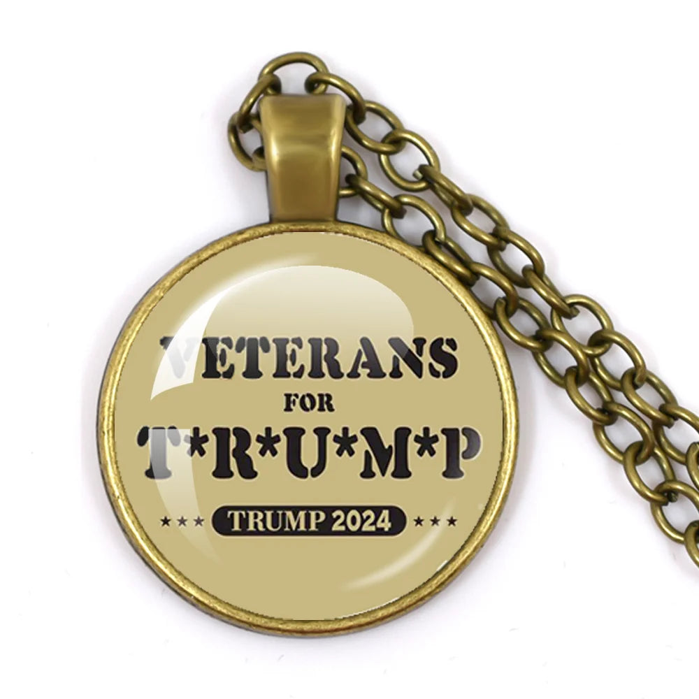 2024 Donald Trump Election Necklace