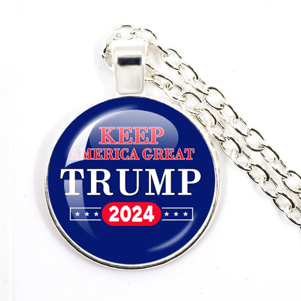 2024 Donald Trump Election Necklace