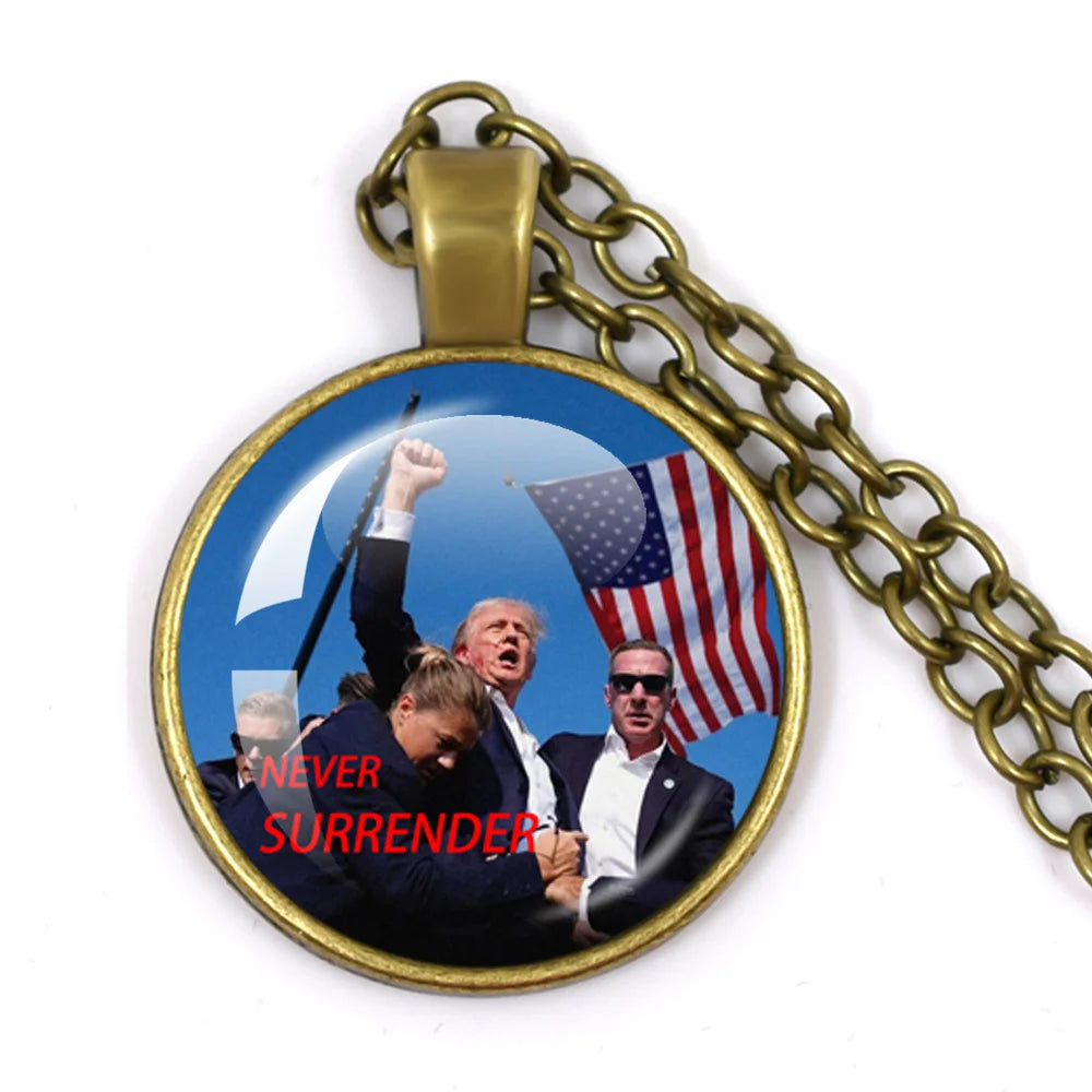 2024 Donald Trump Election Necklace