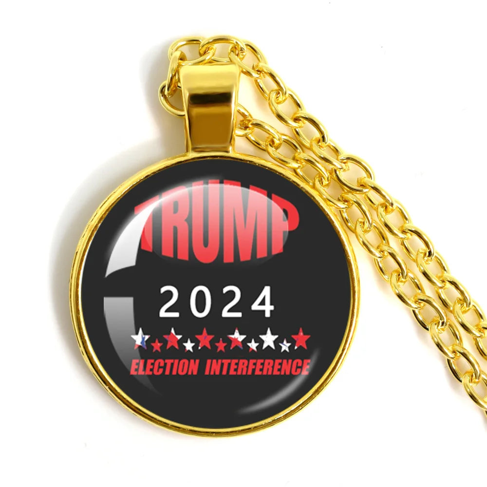 2024 Donald Trump Election Necklace