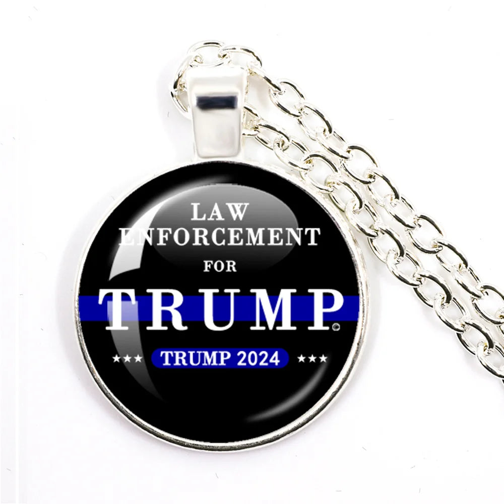 2024 Donald Trump Election Necklace