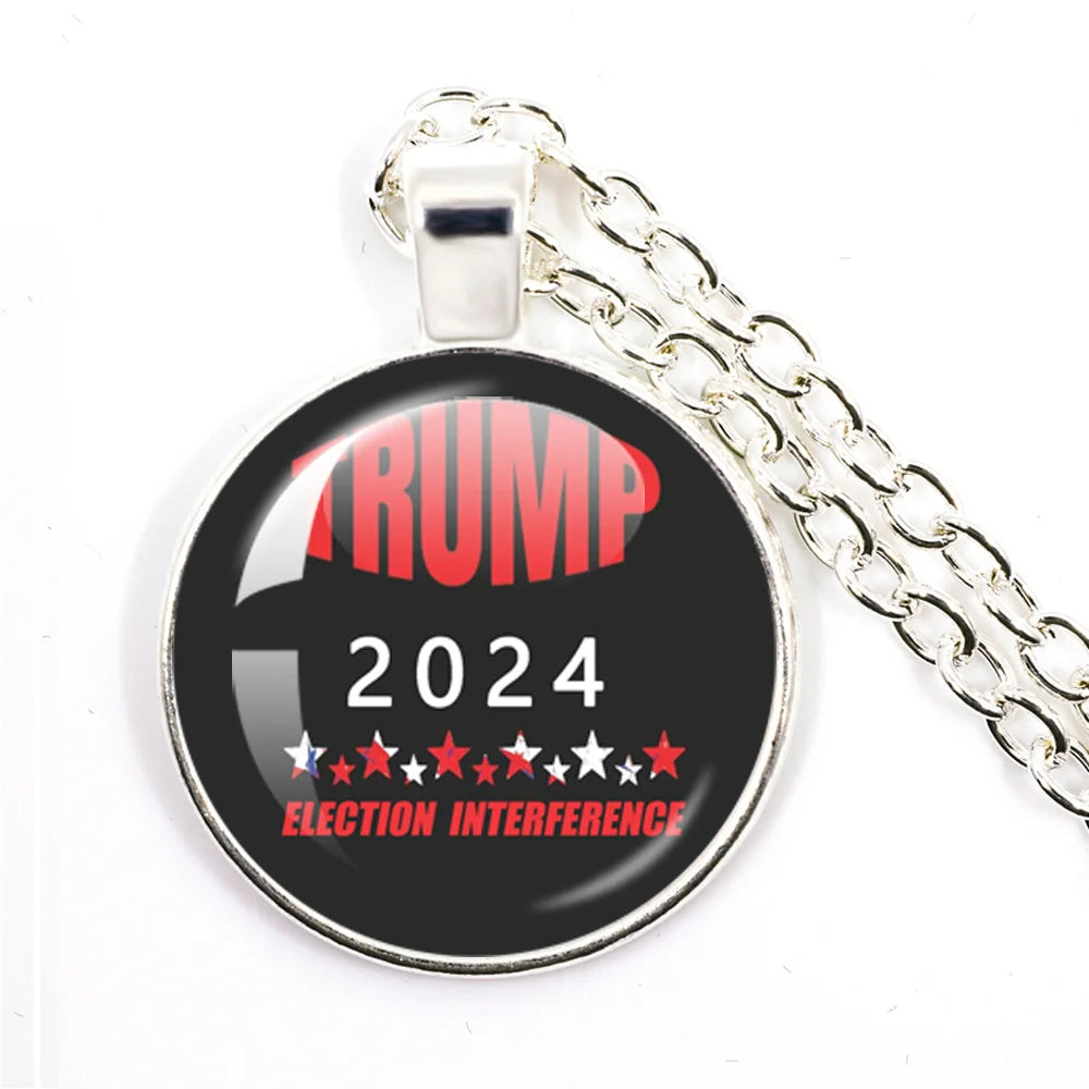 2024 Donald Trump Election Necklace