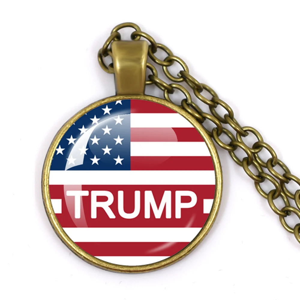 2024 Donald Trump Election Necklace