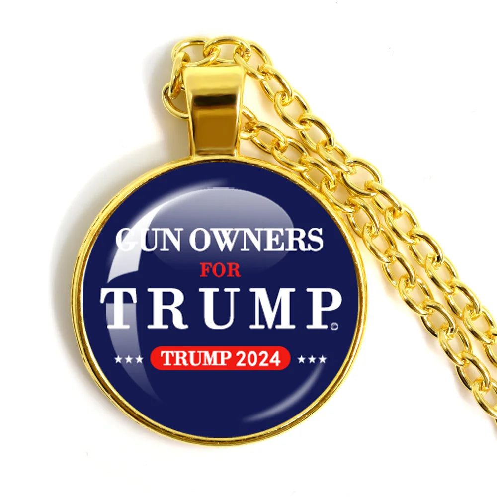 2024 Donald Trump Election Necklace