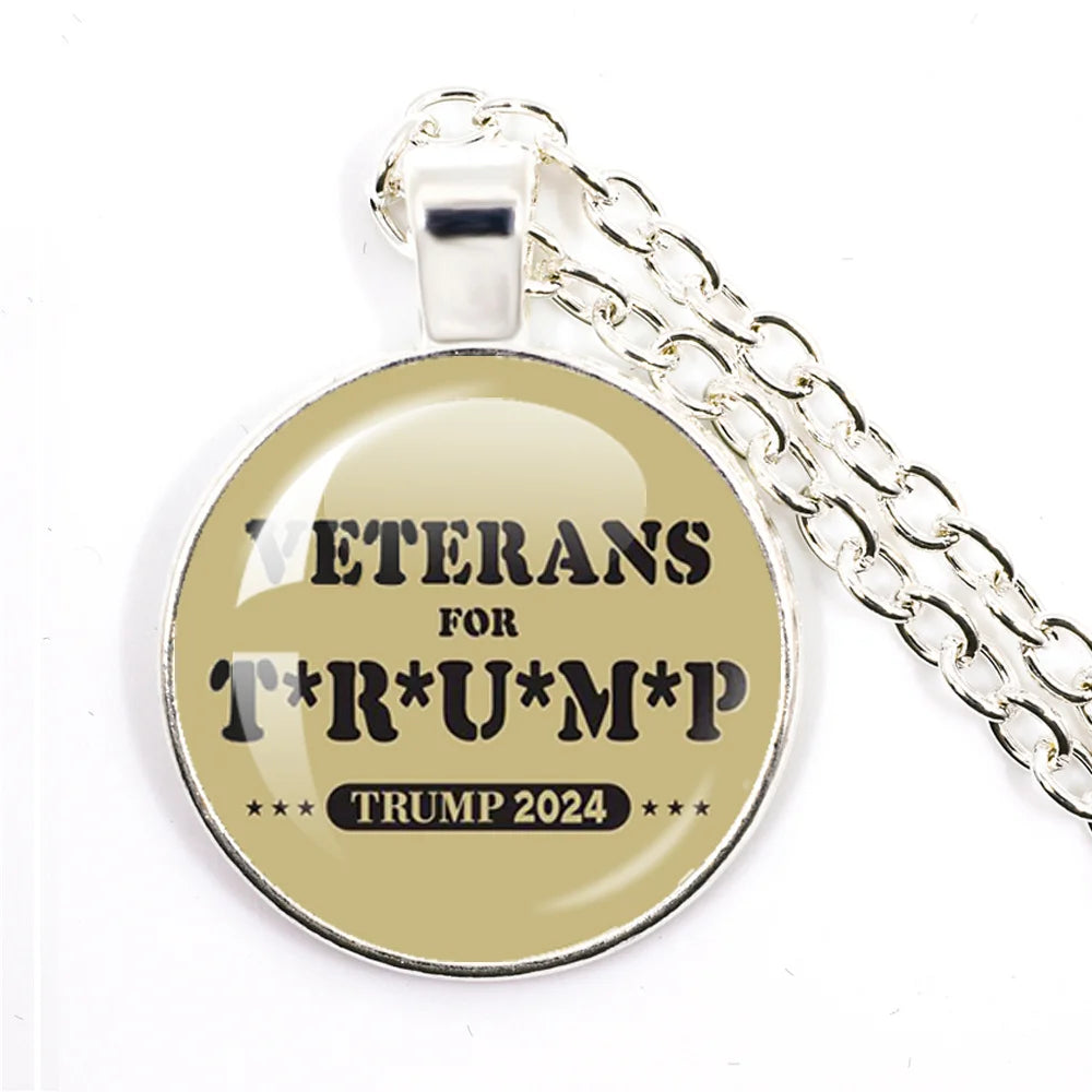 2024 Donald Trump Election Necklace