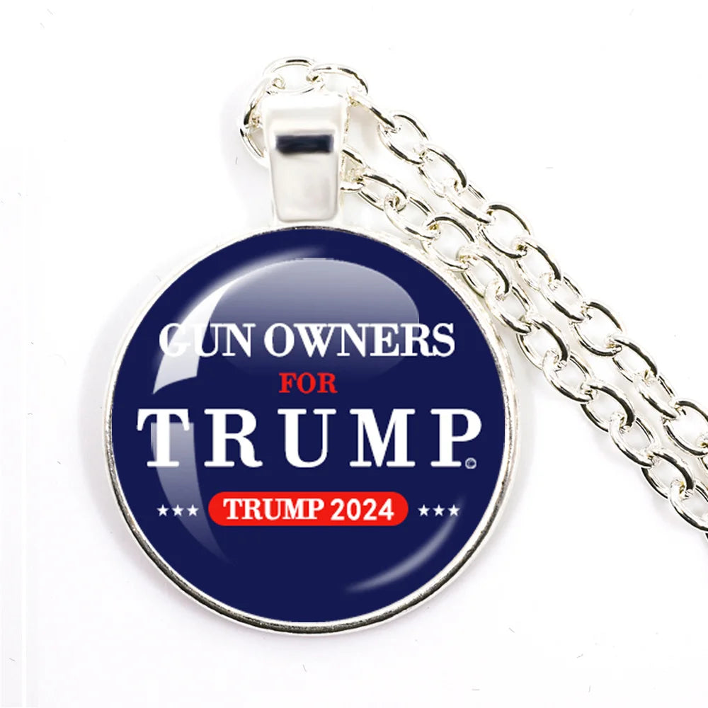 2024 Donald Trump Election Necklace