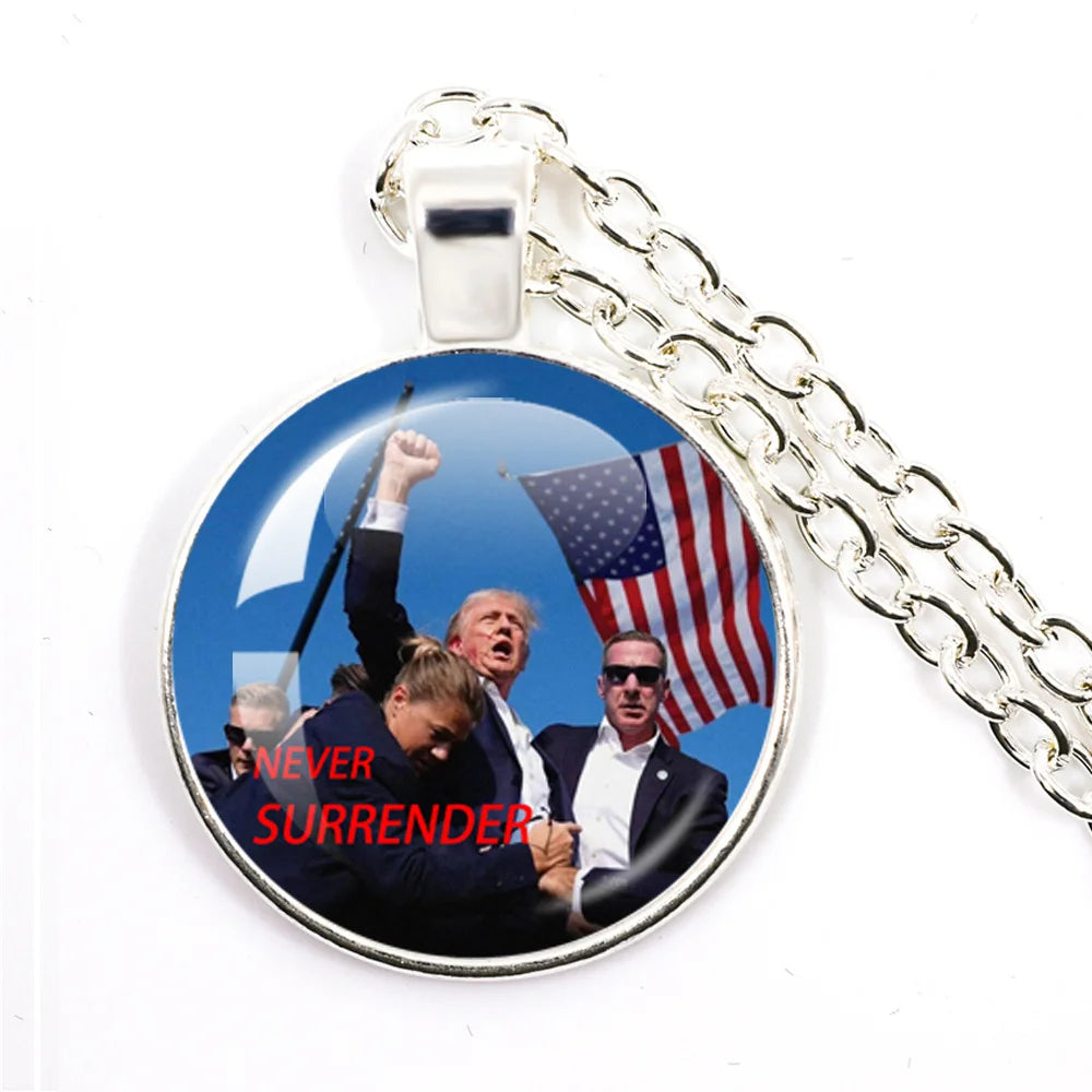 2024 Donald Trump Election Necklace