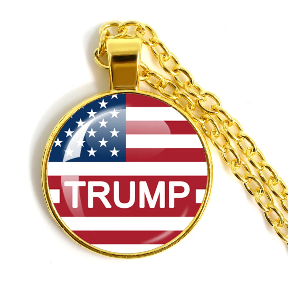 2024 Donald Trump Election Necklace