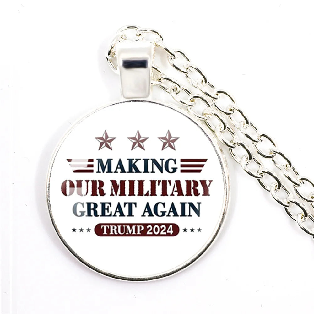 2024 Donald Trump Election Necklace