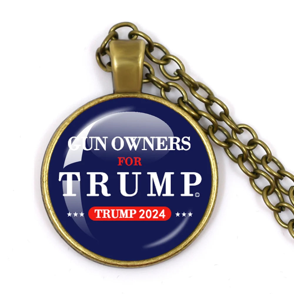 2024 Donald Trump Election Necklace