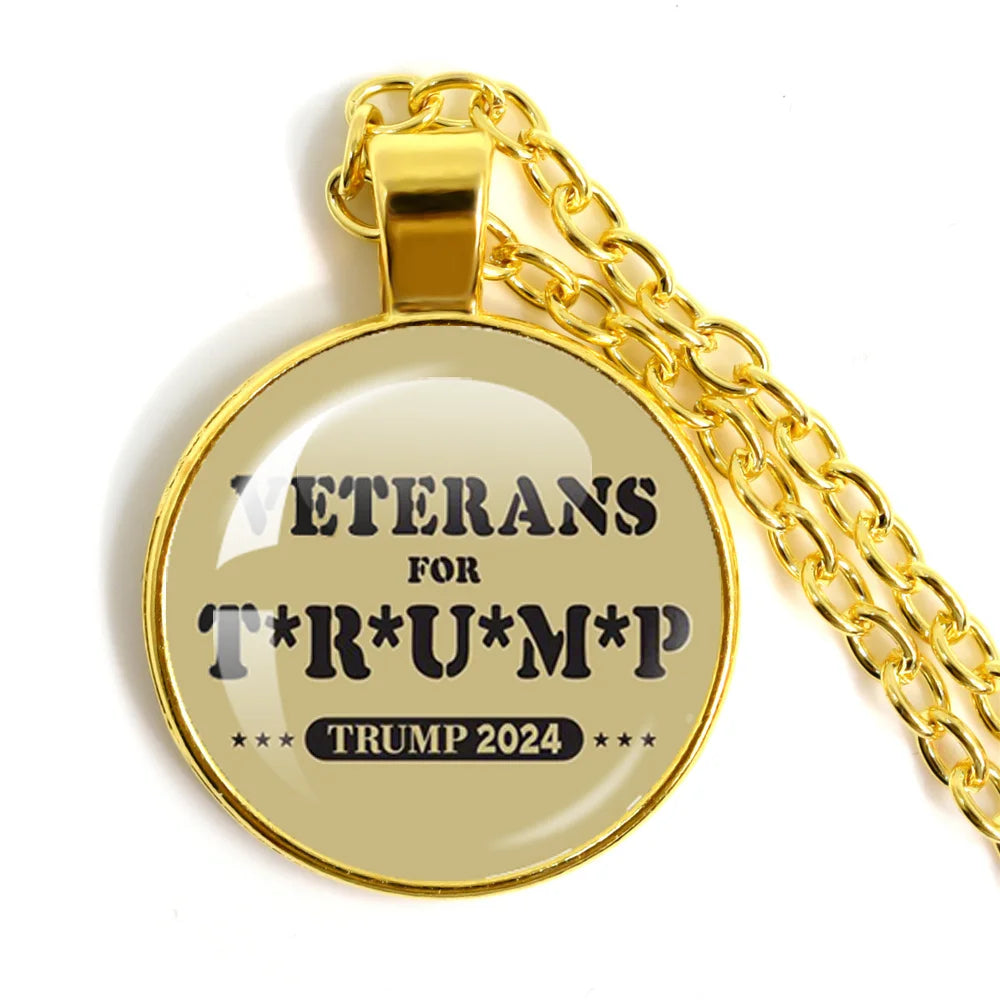 2024 Donald Trump Election Necklace